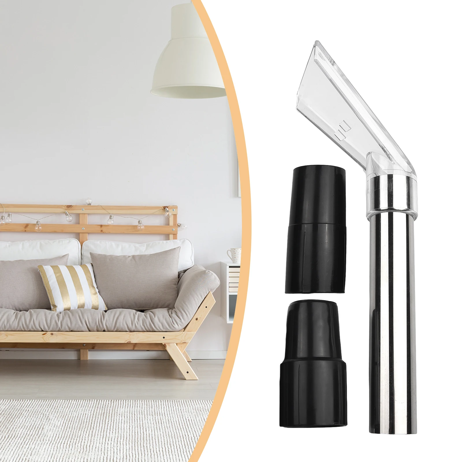 Vacuum Cleaner Swivel Head Vacuum Cleaner Brush Head Adapters Carpet Cleaner Nozzles Steel Tube Transparent Durable
Vacuum Cleaner Swivel Head Vacuum Cleaner Brush Head Adapters Carpet Cleaner Nozzles Steel Tube Transparent Durable