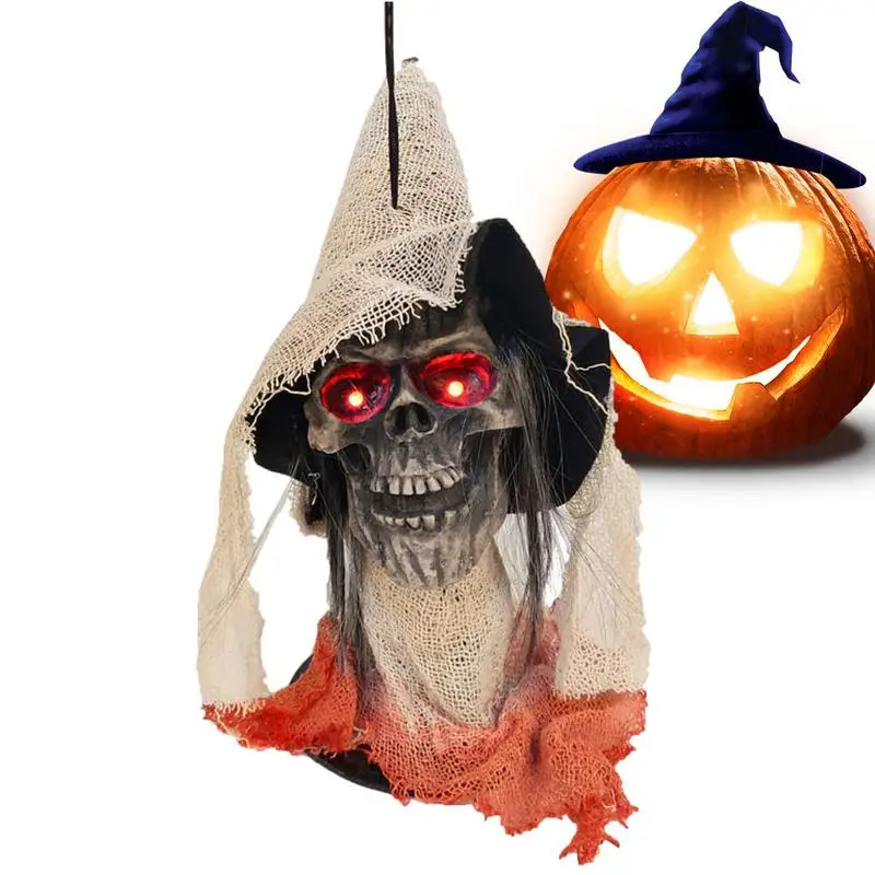 Skeleton Ornaments Light Up Battery Powered Ghost Decor With Hair And Glowing Eyes Halloween Decorations For Parties Haunted
Skeleton Ornaments Light Up Battery Powered Ghost Decor With Hair And Glowing Eyes Halloween Decorations For Parties Haunted