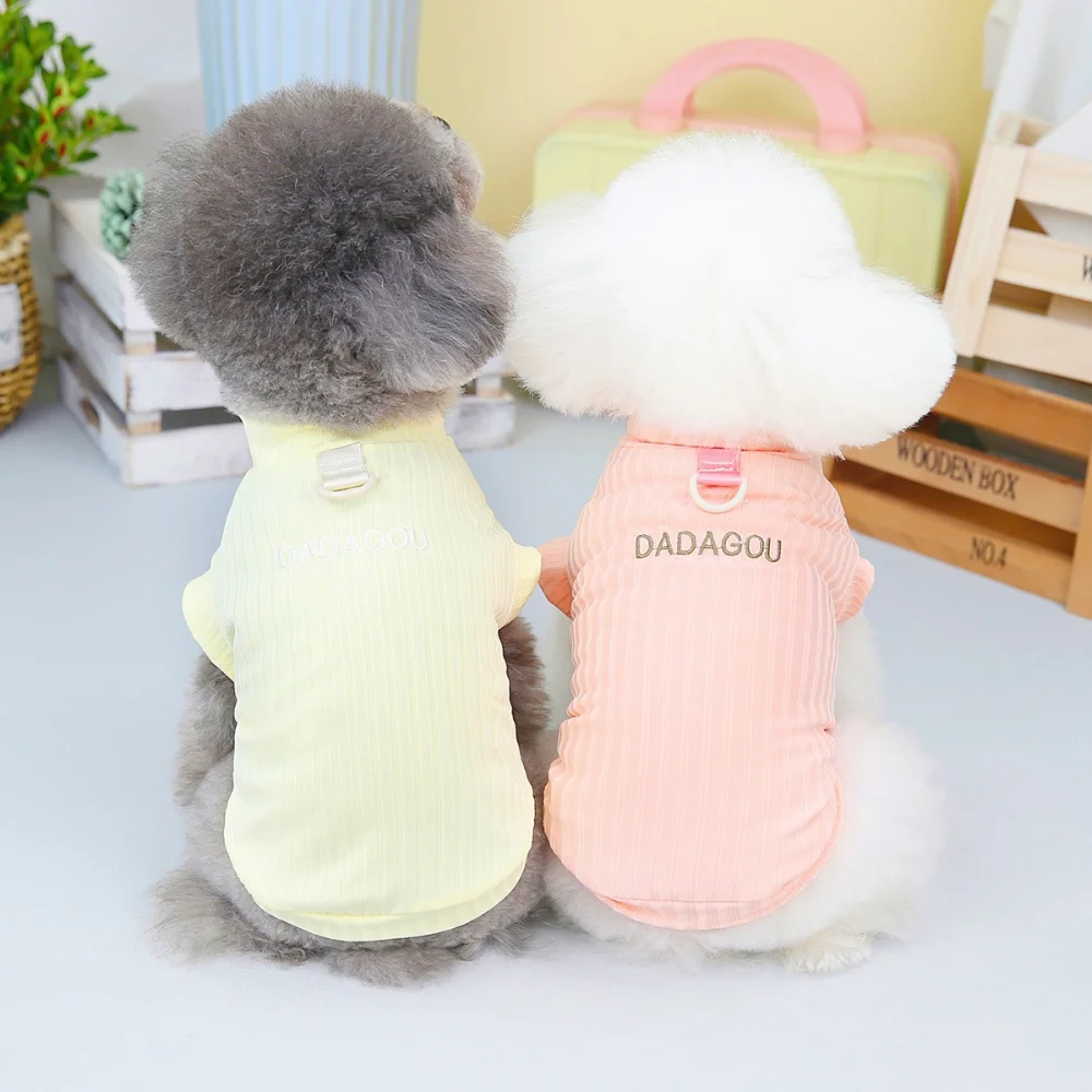 Small Dog Vest Summer Spring Cat Fashion Designer Pullover Pet Cute Soft Shirt Puppy Sweet Clothes Maltese Chihuahua Yorkshire
Small Dog Vest Summer Spring Cat Fashion Designer Pullover Pet Cute Soft Shirt Puppy Sweet Clothes Maltese Chihuahua Yorkshire