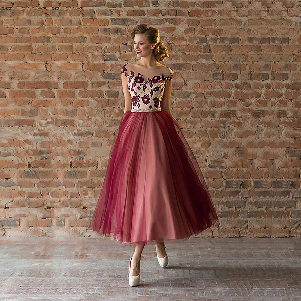 Ankle Length Mother Of Bride Dress 2023 Embroidery Illusion Scoop Beading Party Guest Gowns Corset Back Lace Flower Prom Dress
Ankle Length Mother Of Bride Dress 2023 Embroidery Illusion Scoop Beading Party Guest Gowns Corset Back Lace Flower Prom Dress
