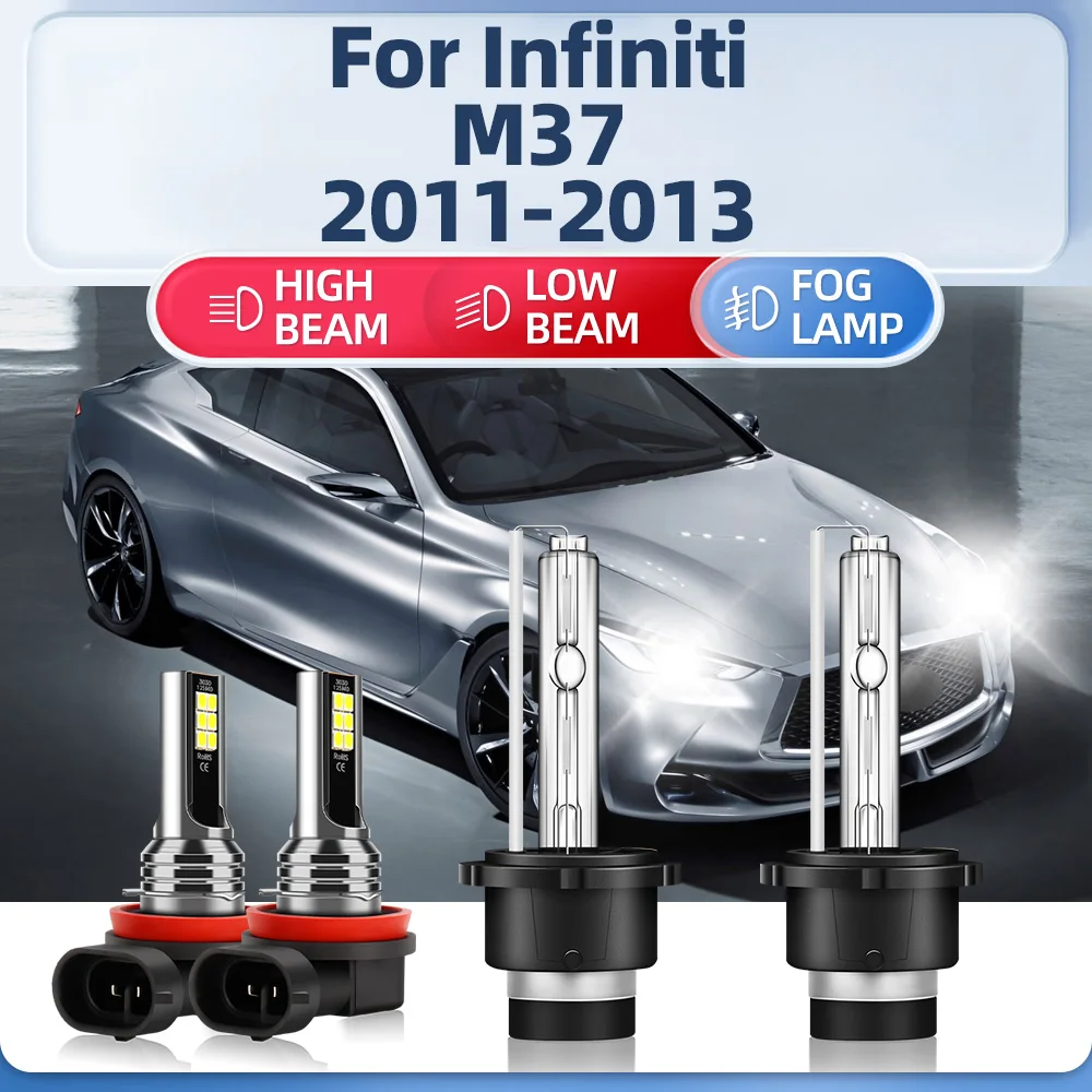 12V 35W HID Xenon Headlight Bulbs 20000LM D2S Xenon Lights 6000K Super Bright Auto Fog Lamps For Infiniti M37 2011 2012 2013
12V 35W HID Xenon Headlight Bulbs 20000LM D2S Xenon Lights 6000K Super Bright Auto Fog Lamps For Infiniti M37 2011 2012 2013