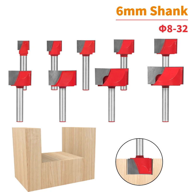 1PC 6MM Shank Cleaning Bottom Bit Router Bit CNC Carbide Woodworking Milling Cutter For Wood Bit Face Mill End Mill Tools
1PC 6MM Shank Cleaning Bottom Bit Router Bit CNC Carbide Woodworking Milling Cutter For Wood Bit Face Mill End Mill Tools