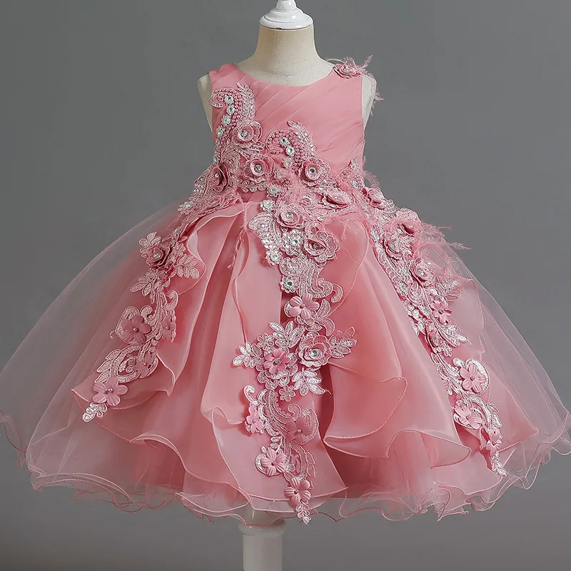Kids Flower Girl Organza Knee-length Princess Birthday Carnival Pageant Wedding Party Dress Size 4 6 8 10 12 White Pink Champagn
Kids Flower Girl Organza Knee-length Princess Birthday Carnival Pageant Wedding Party Dress Size 4 6 8 10 12 White Pink Champagn