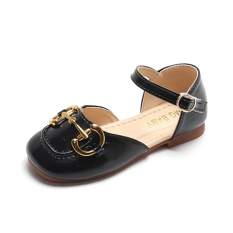 Girls Square-toe Leather Shoes Summer New Moccasin Shoes Children Fashion Britain Style Metal Retro Covered Toes Kids Sandals PU
Girls Square-toe Leather Shoes Summer New Moccasin Shoes Children Fashion Britain Style Metal Retro Covered Toes Kids Sandals PU
