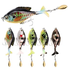Propeller Rotating Tractor Fishing Bait 95mm16.9g 3D Eyes Road Sub-bait Floating Rock Little Fat Water Surface Wave Climbing
Propeller Rotating Tractor Fishing Bait 95mm16.9g 3D Eyes Road Sub-bait Floating Rock Little Fat Water Surface Wave Climbing