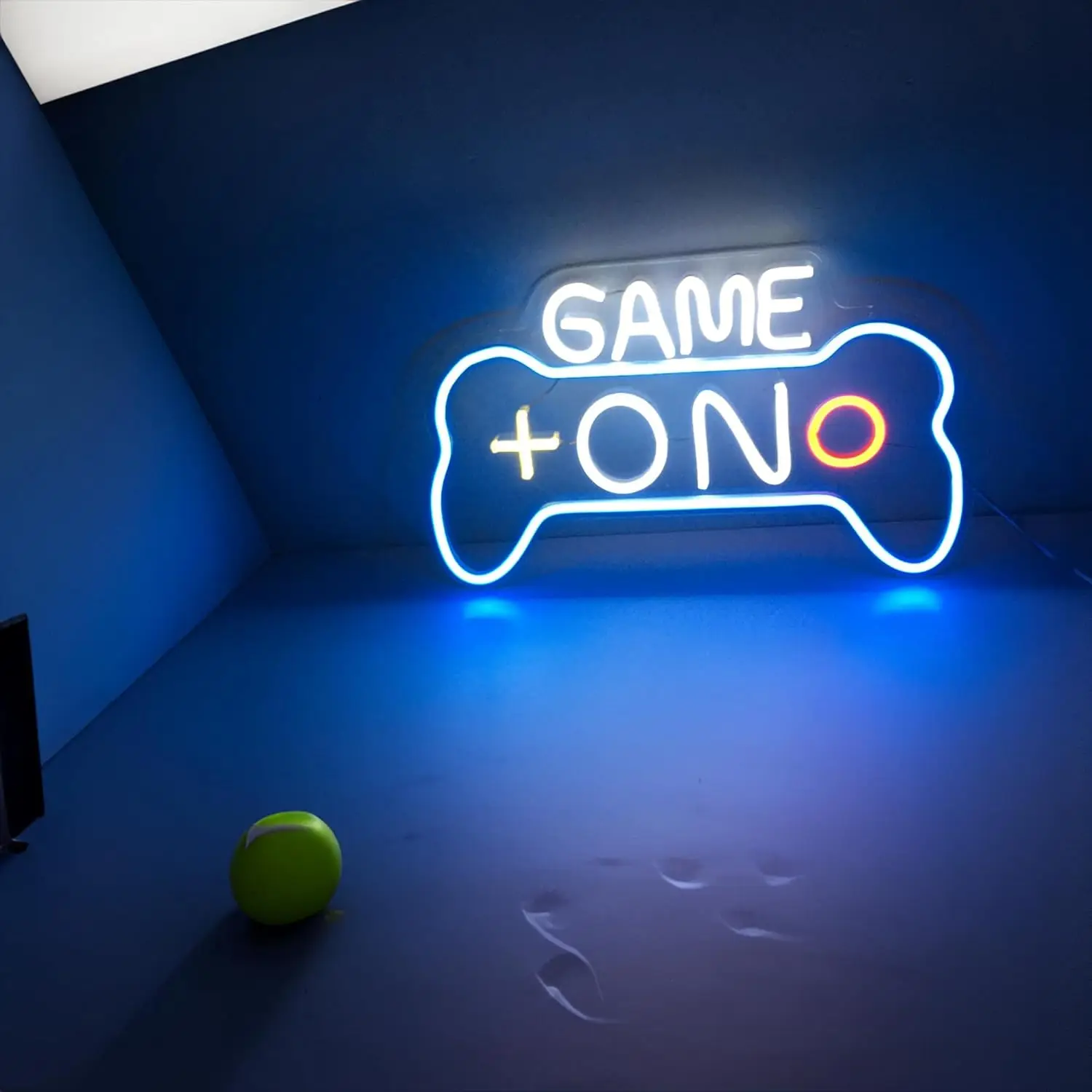 GAME ON Neon Sign for Wall Decor.Home Wall Decor Cool Birthday Christmas Best Gifts for Boys, Gamer, Teens, Kids, Friends
GAME ON Neon Sign for Wall Decor.Home Wall Decor Cool Birthday Christmas Best Gifts for Boys, Gamer, Teens, Kids, Friends