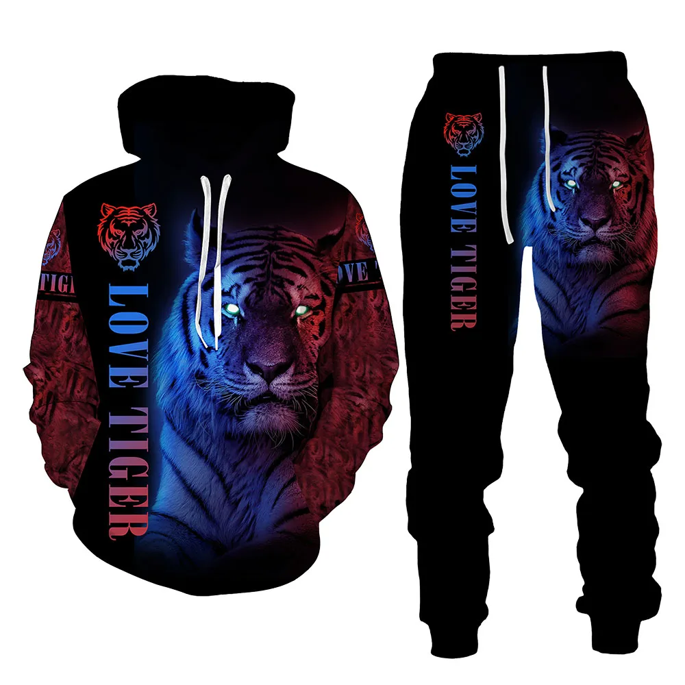 The Tiger 3d Printed Men's Hooded Sweatshirt Autumn Winter Long Sleeve Tops Casual Men's Clothing
The Tiger 3d Printed Men's Hooded Sweatshirt Autumn Winter Long Sleeve Tops Casual Men's Clothing