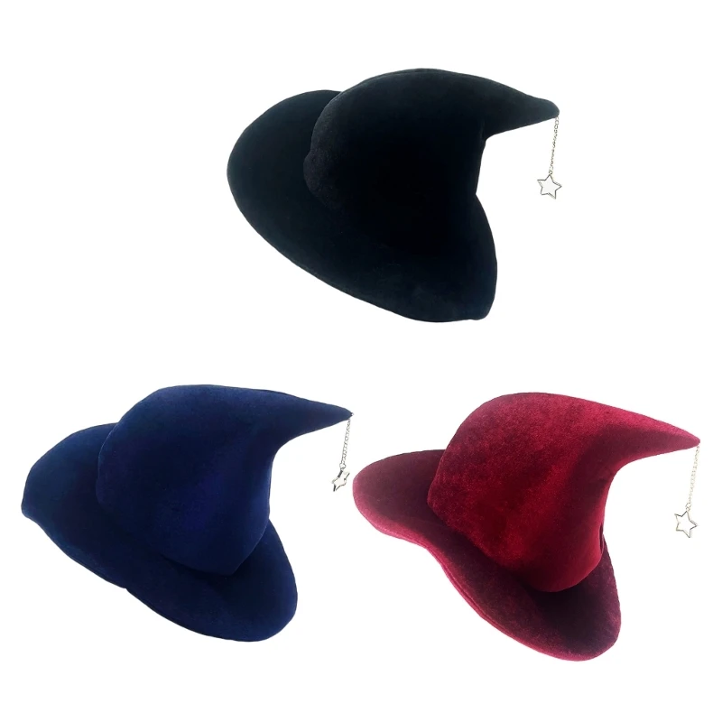 Star Pendant Witch Hats Halloween Costume Accessory for Halloween Party Decors Dropship
Star Pendant Witch Hats Halloween Costume Accessory for Halloween Party Decors Dropship