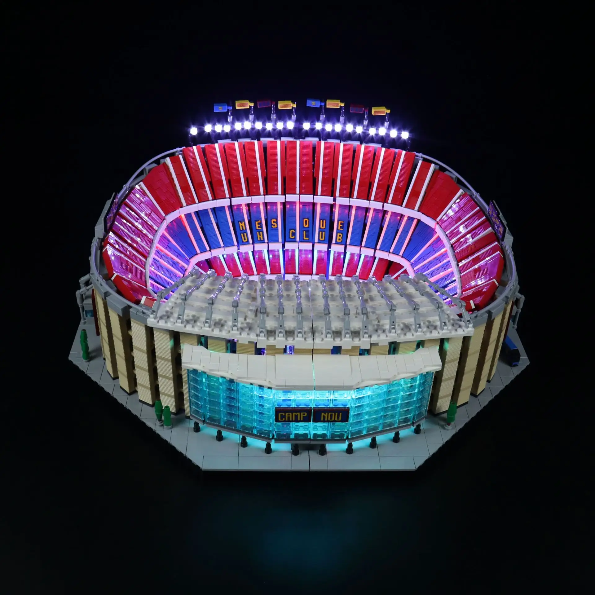 Compatible with 10284 Barcelona Camp Nou football stadium LED lighting (LED lights only, no building blocks model)
Compatible with 10284 Barcelona Camp Nou football stadium LED lighting (LED lights only, no building blocks model)