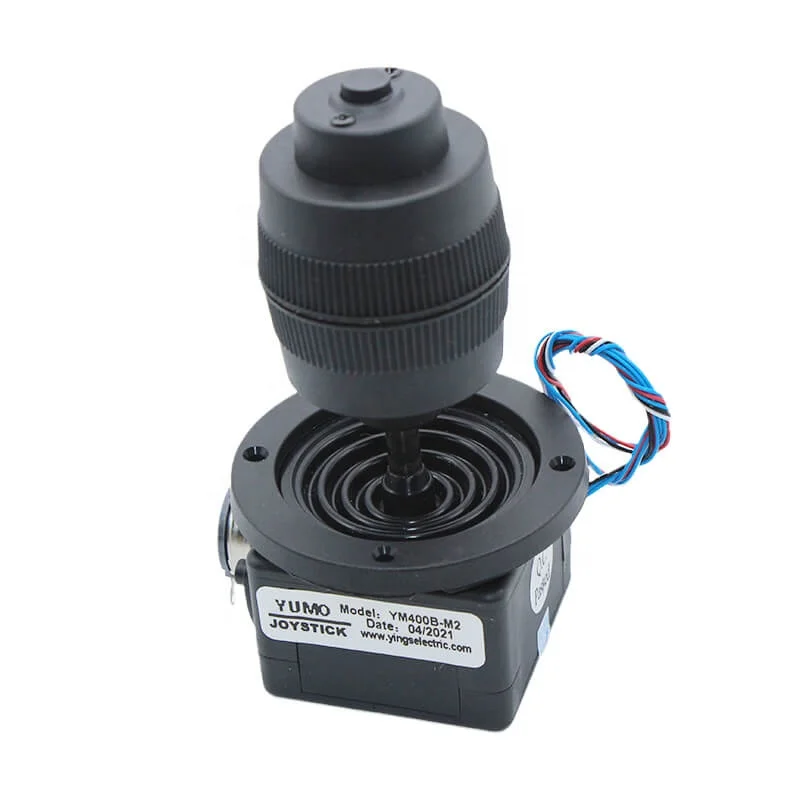 YM400B-M2 industrial handle joysticks auto spring return potentiometer joystick potentiometer output hall
YM400B-M2 industrial handle joysticks auto spring return potentiometer joystick potentiometer output hall
