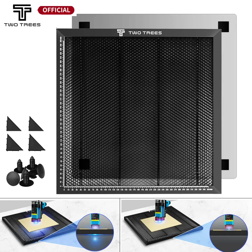 Laser Enquipment Parts Honeycomb Working Table For CO2 Cutting Machine Laser Engraver 300x200/300x300/330x330/400x400x22mm
Laser Enquipment Parts Honeycomb Working Table For CO2 Cutting Machine Laser Engraver 300x200/300x300/330x330/400x400x22mm