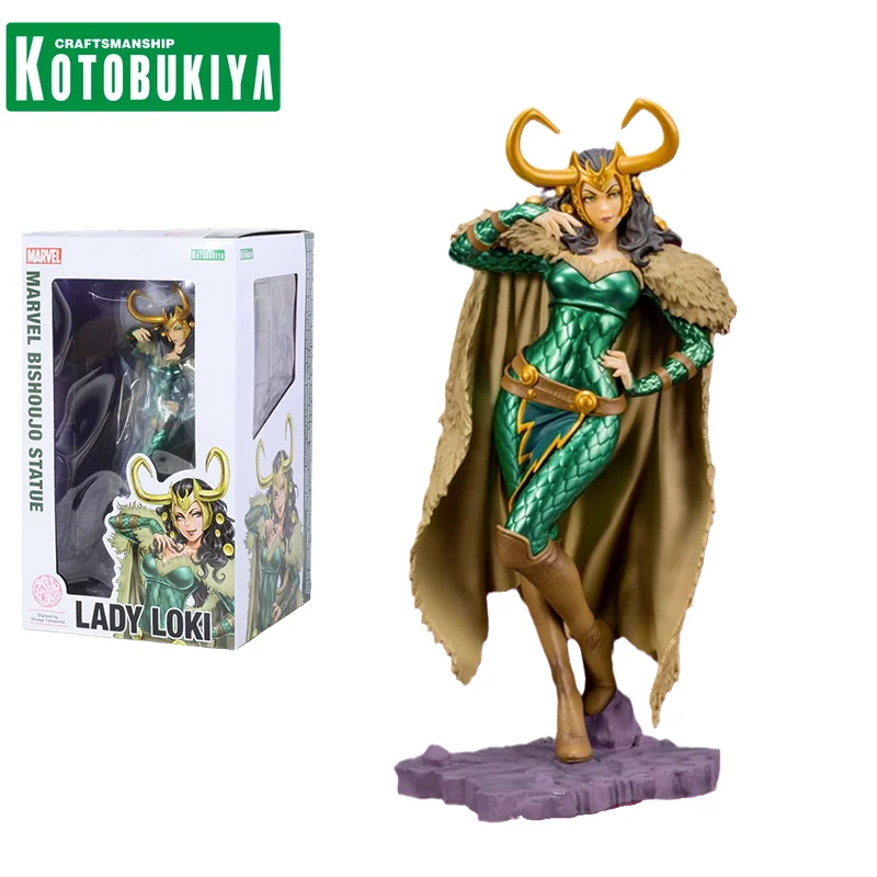 Фигурка аниме KOTOBUKIYA, фигурка MK352 MARVEL BISHOUJO статус леди Локи, игрушки для детей, подарок, Коллекционная модель
Фигурка аниме KOTOBUKIYA, фигурка MK352 MARVEL BISHOUJO статус леди Локи, игрушки для детей, подарок, Коллекционная модель