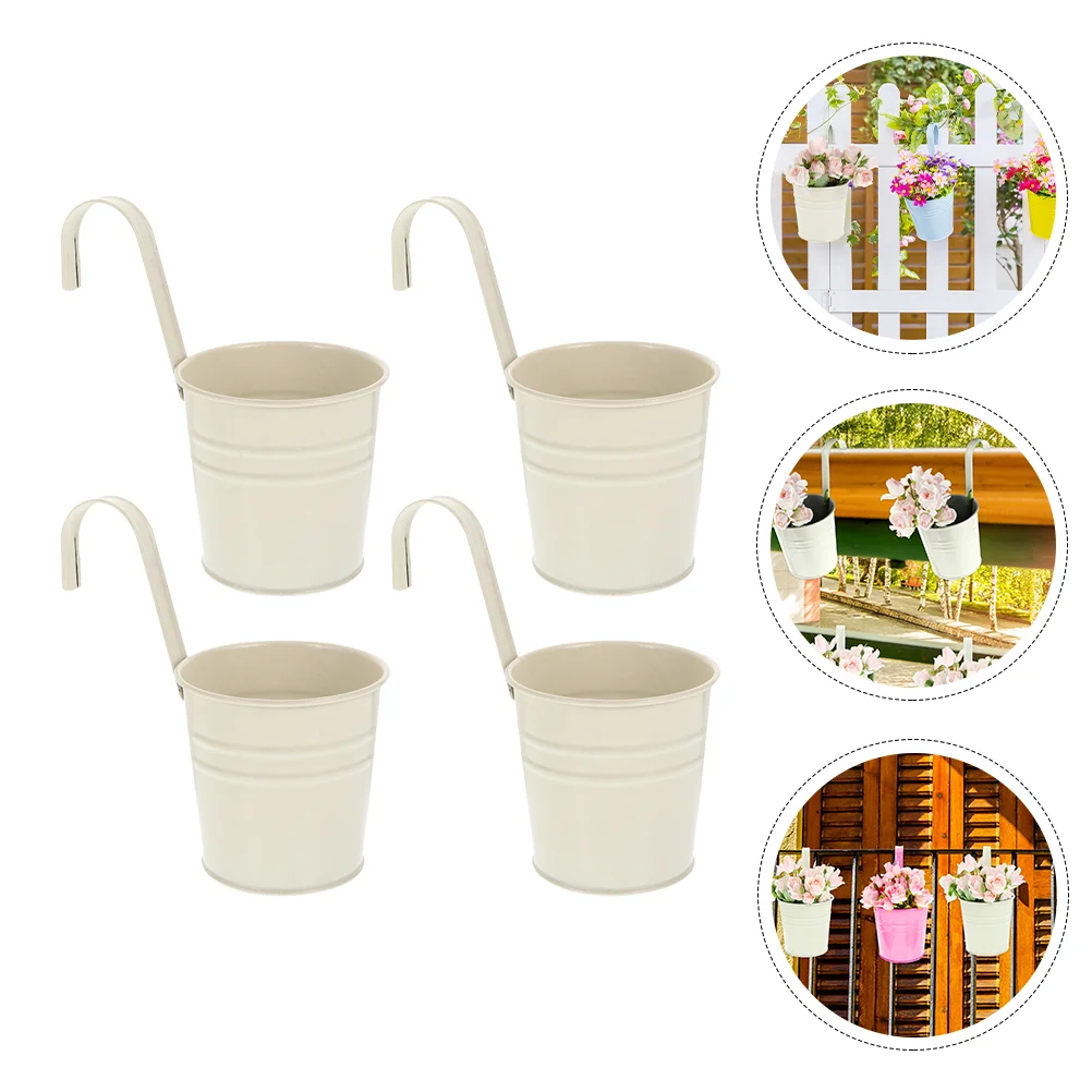 Pots Succulents Flower Bucket Hanging Pots Planter Pot Iron Garden Plant Balcony Metal With Vase Flowerpot Container Railing
Pots Succulents Flower Bucket Hanging Pots Planter Pot Iron Garden Plant Balcony Metal With Vase Flowerpot Container Railing