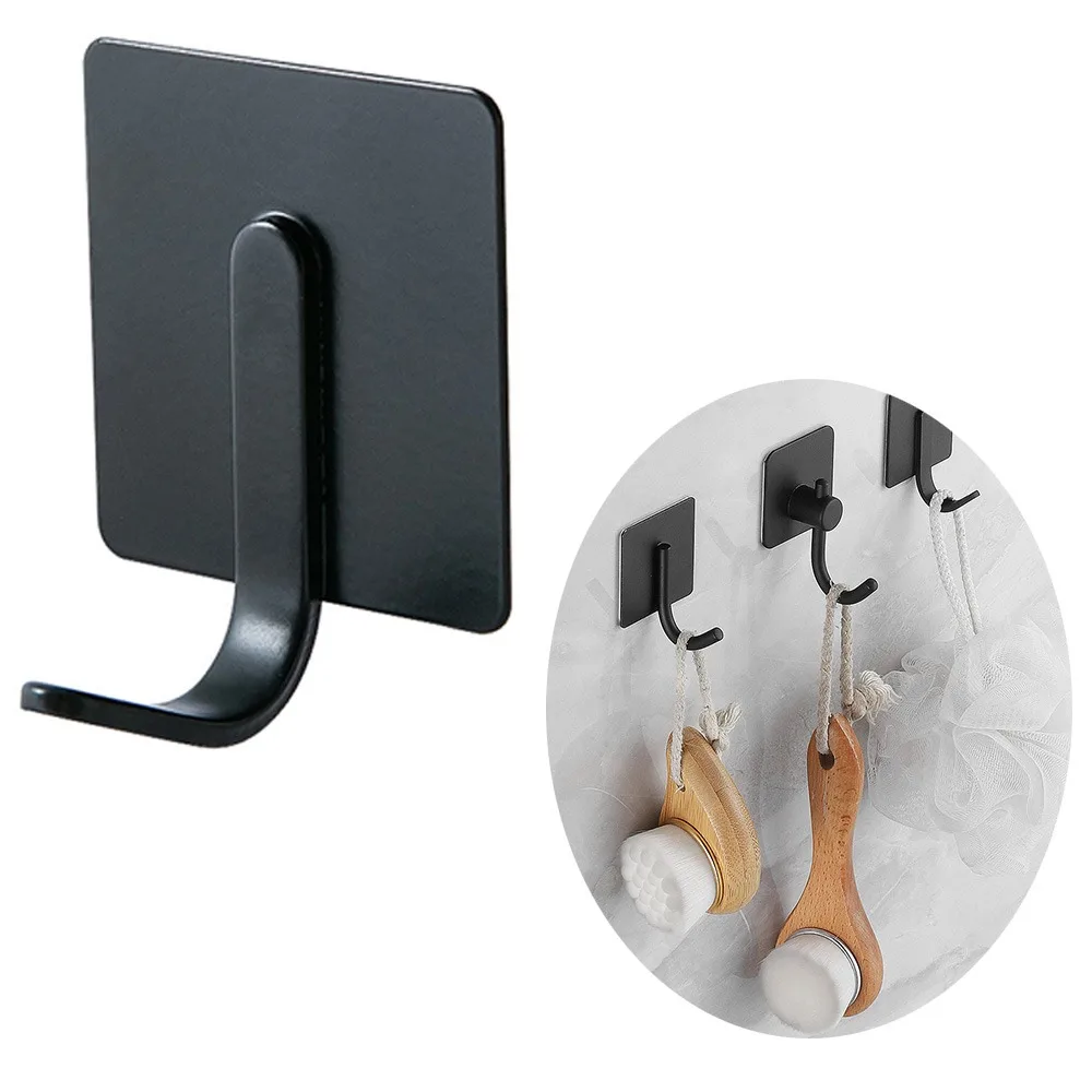 6Pcs Heavy Duty Bath Towel Hooks Stainless Steel self-Adhesive Wall Hooks Black Easy to Install Adhesive Hooks Kitchen Closet
6Pcs Heavy Duty Bath Towel Hooks Stainless Steel self-Adhesive Wall Hooks Black Easy to Install Adhesive Hooks Kitchen Closet
