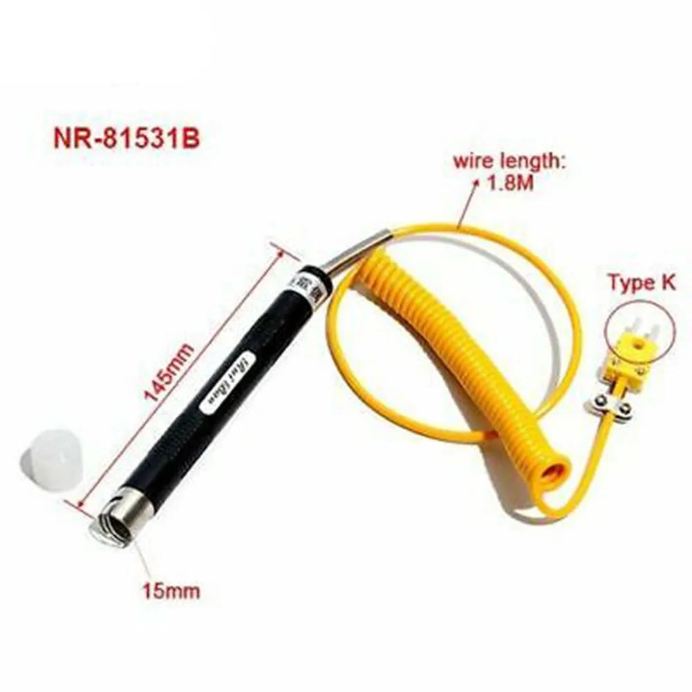 -50°C-500°C Surface Test Temperature Sensor 500°C 81531 For NR-81533B / 81531B / 81532B / NR-81530 / NR-81539 Sensor
-50°C-500°C Surface Test Temperature Sensor 500°C 81531 For NR-81533B / 81531B / 81532B / NR-81530 / NR-81539 Sensor