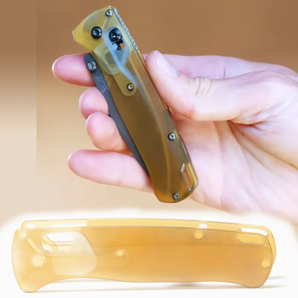 Пара индивидуальных перекрестных Ultem весов для Benchmade buподажа 535, рукоятка ножа, модернизированное оборудование, прозрачная фотография
Пара индивидуальных перекрестных Ultem весов для Benchmade buподажа 535, рукоятка ножа, модернизированное оборудование, прозрачная фотография