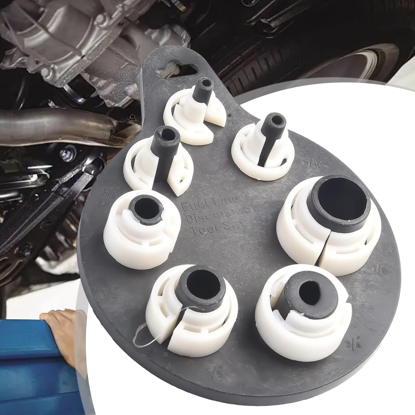 Durable Fuel Line Disconnect Connector Disconnect Air Clip Disconnect Tool 7 Sizes A/C Cool Oil Fuel Line Tool
Durable Fuel Line Disconnect Connector Disconnect Air Clip Disconnect Tool 7 Sizes A/C Cool Oil Fuel Line Tool