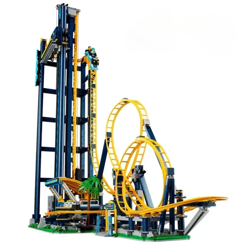 

3756 PCS Loop Coaster Building Block Bricks Roller Coaster Amusement Park Toy For Birthday Christmas Kids Gift Compatiable 10303