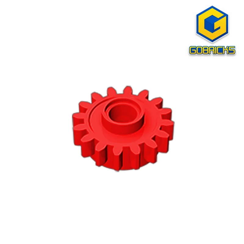 Gobricks GDS-1402 Technical, Gear 16 Tooth with Clutch compatible with lego 6542 children's DIY Educational Building Blocks
Gobricks GDS-1402 Technical, Gear 16 Tooth with Clutch compatible with lego 6542 children's DIY Educational Building Blocks