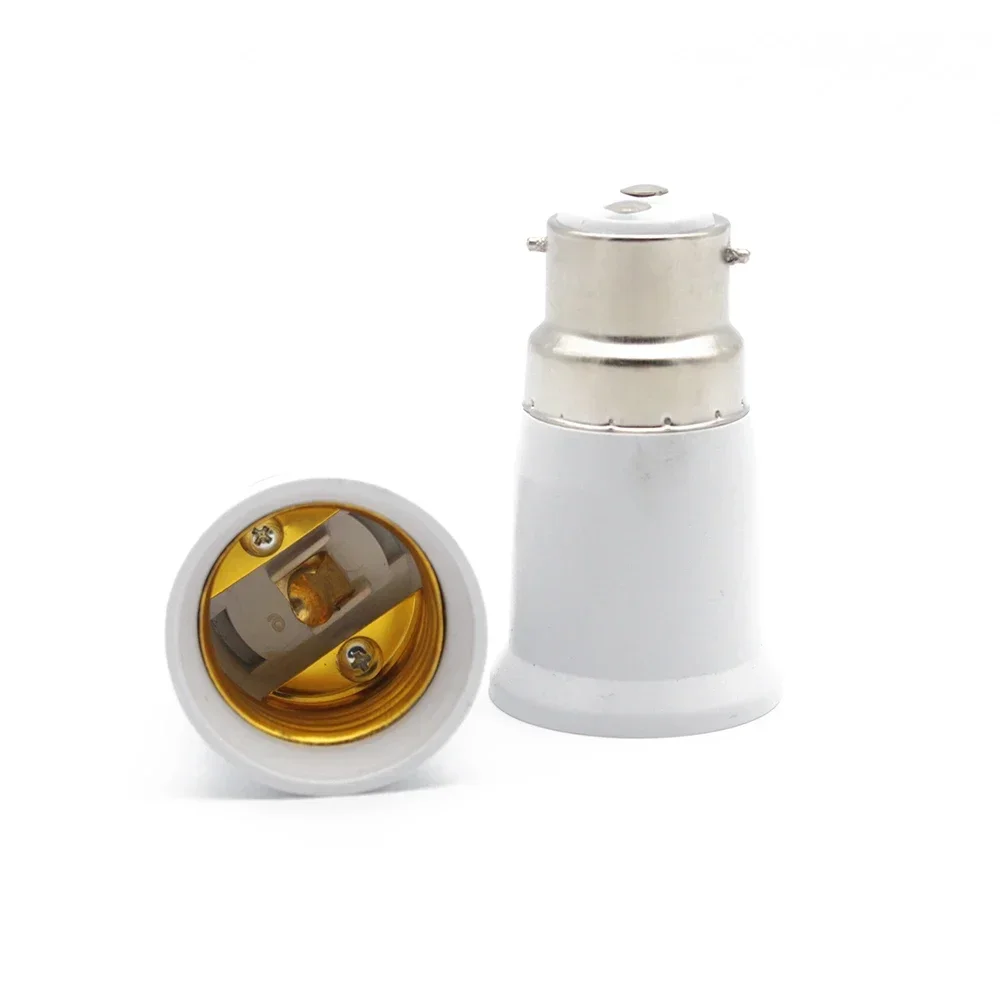 1x Big Promortion B22 to E27 Base LED Light Lamp Bulb Fireproof Holder Adapter Converter Socket Change
1x Big Promortion B22 to E27 Base LED Light Lamp Bulb Fireproof Holder Adapter Converter Socket Change