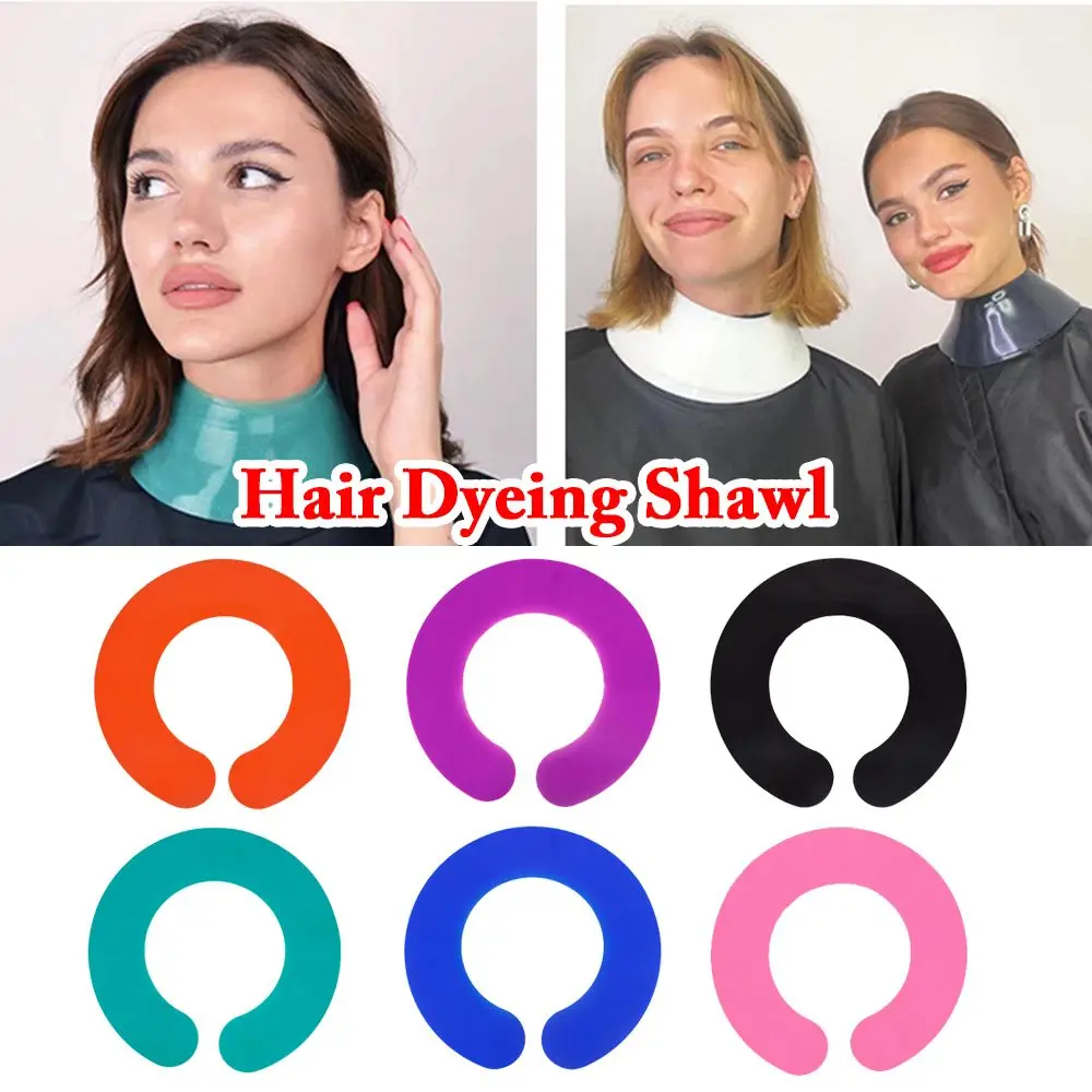 Stylist Cutting Collar Silicone Hair Dyeing Shawl Waterproof Neck Cape Wrap Cover Barber Hairdressing Hair Coloring Accessories
Stylist Cutting Collar Silicone Hair Dyeing Shawl Waterproof Neck Cape Wrap Cover Barber Hairdressing Hair Coloring Accessories