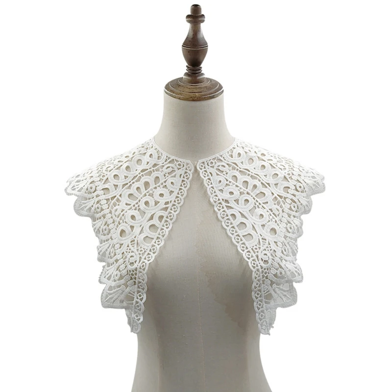2024 New Collar Women's White Hollowing-Out Lace Polyester False Collar for Summer Dress Wedding Dress Accessory
2024 New Collar Women's White Hollowing-Out Lace Polyester False Collar for Summer Dress Wedding Dress Accessory