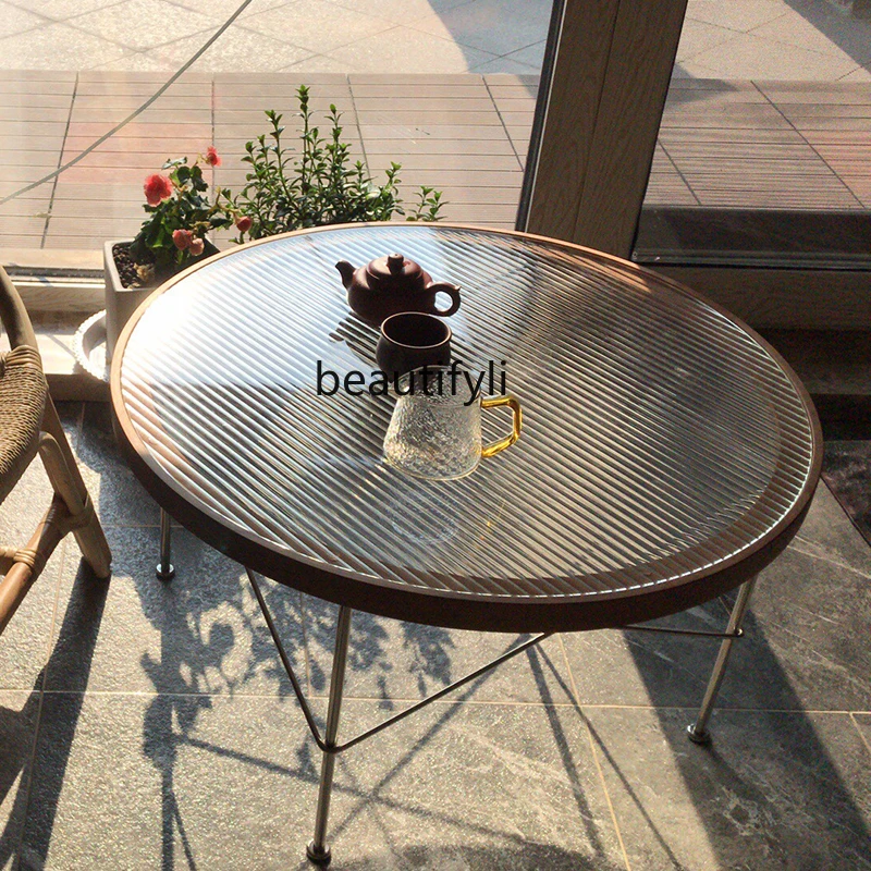 zqNordic Light Luxury and Simplicity Tempered Glass Coffee Table Modern Creative Tea Table Home Balcony Coffee Table
zqNordic Light Luxury and Simplicity Tempered Glass Coffee Table Modern Creative Tea Table Home Balcony Coffee Table