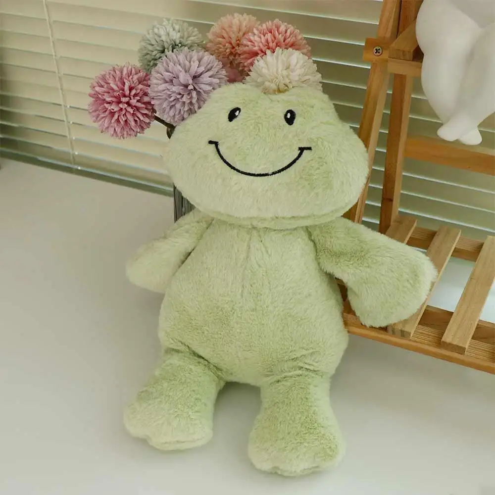 Home Decoration Kids Sleep Toys Soft Toys Cartoon Animal Filled Toys Green Frog Stuffed Toy Plush Pillow Smiling Frog Plush Toy
Home Decoration Kids Sleep Toys Soft Toys Cartoon Animal Filled Toys Green Frog Stuffed Toy Plush Pillow Smiling Frog Plush Toy