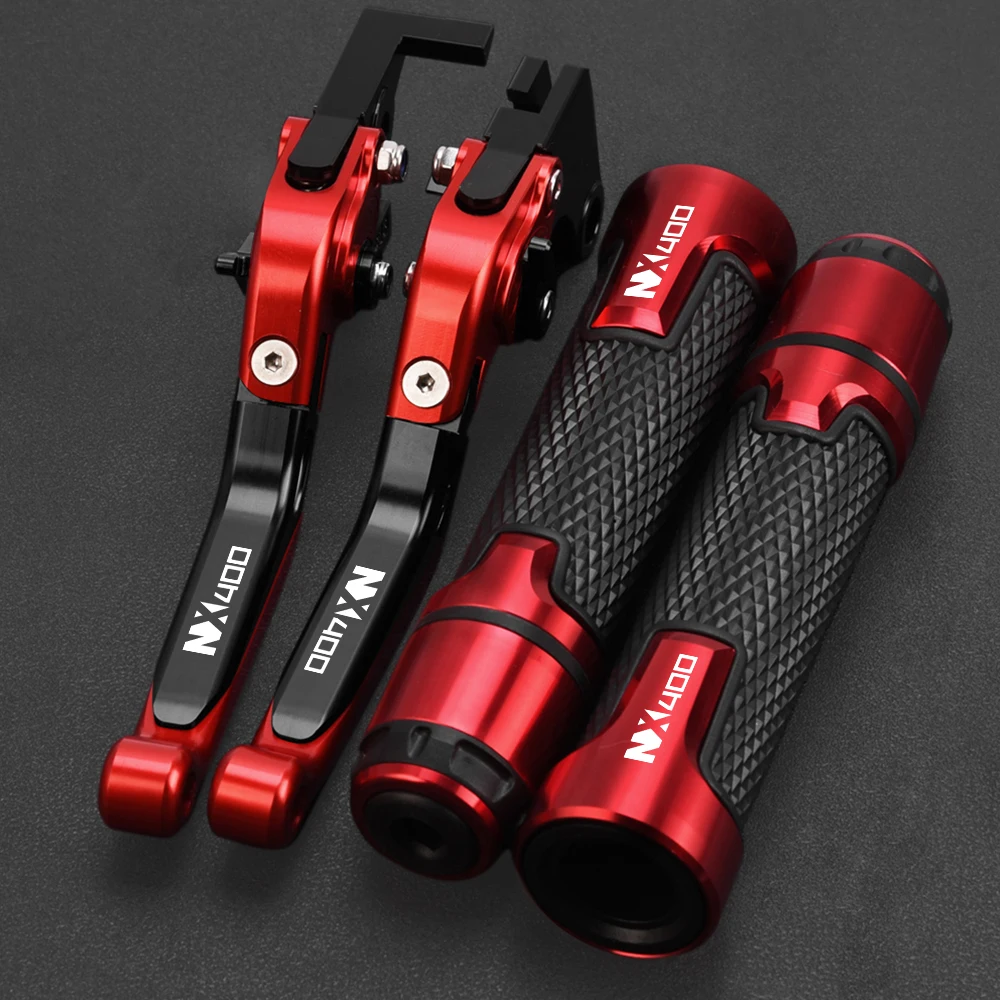 For HONDA NX400 NX 400 2023 2024 Motorcycle Accessories CNC Aluminum Adjustable Brake Clutch Levers Handlebar Hand Grips Ends
For HONDA NX400 NX 400 2023 2024 Motorcycle Accessories CNC Aluminum Adjustable Brake Clutch Levers Handlebar Hand Grips Ends