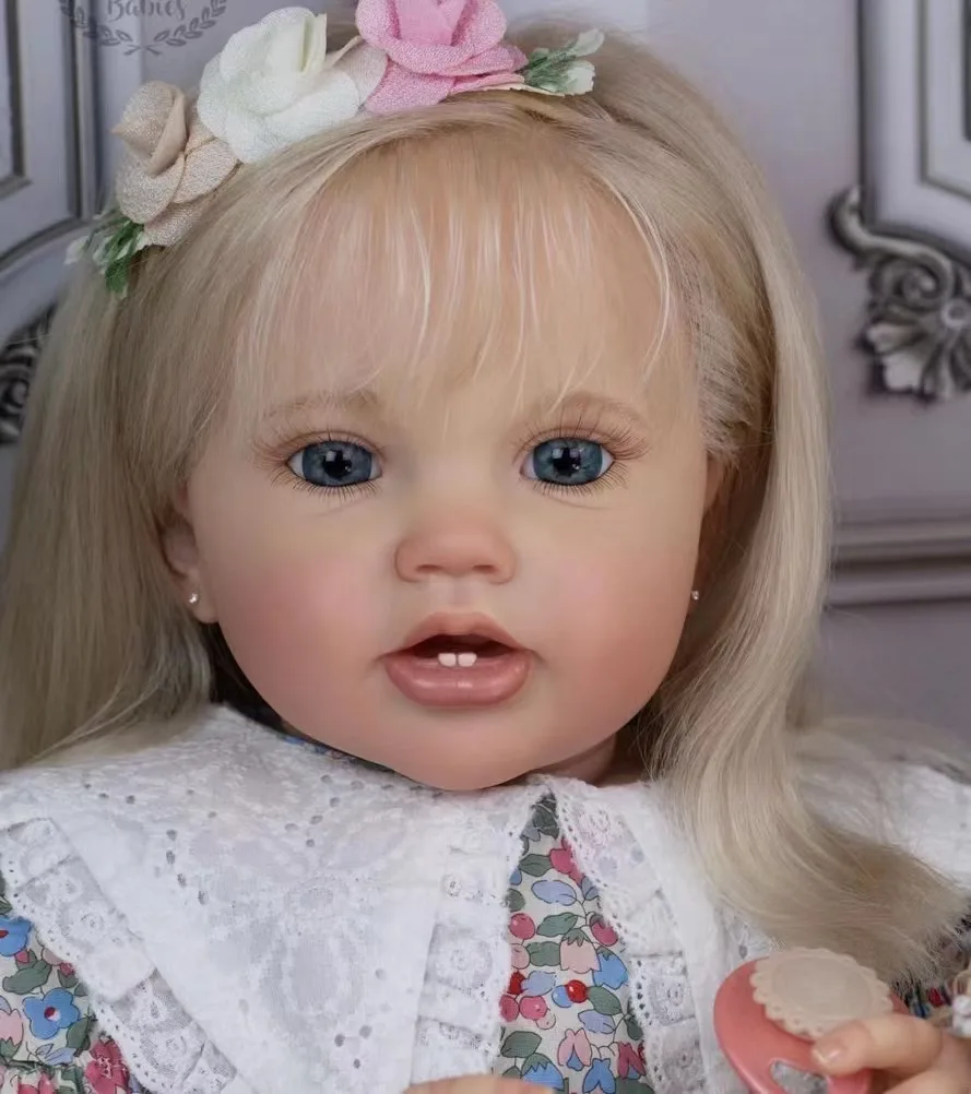 FBBD Customized Limited Supply 24inch/60cm Reborn Baby Lottie With Hand-Rooted Hair Already Finished Doll Christmas Gift
FBBD Customized Limited Supply 24inch/60cm Reborn Baby Lottie With Hand-Rooted Hair Already Finished Doll Christmas Gift