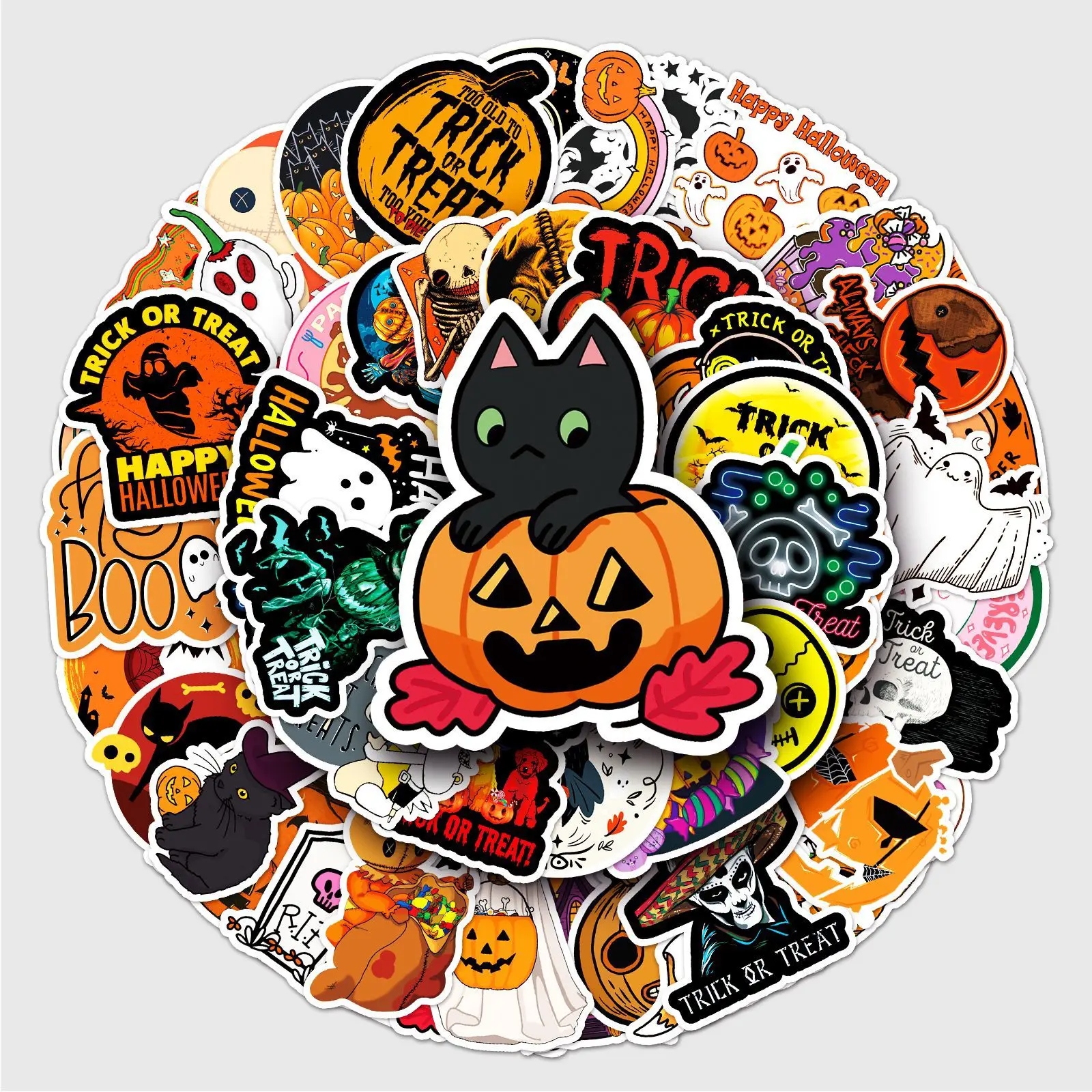 100Pcs Stickers Halloween Series Cartoon Graffiti Holiday Stickers Phone Skateboard Water Cup Suitcase DIY Waterproof Decoration
100Pcs Stickers Halloween Series Cartoon Graffiti Holiday Stickers Phone Skateboard Water Cup Suitcase DIY Waterproof Decoration