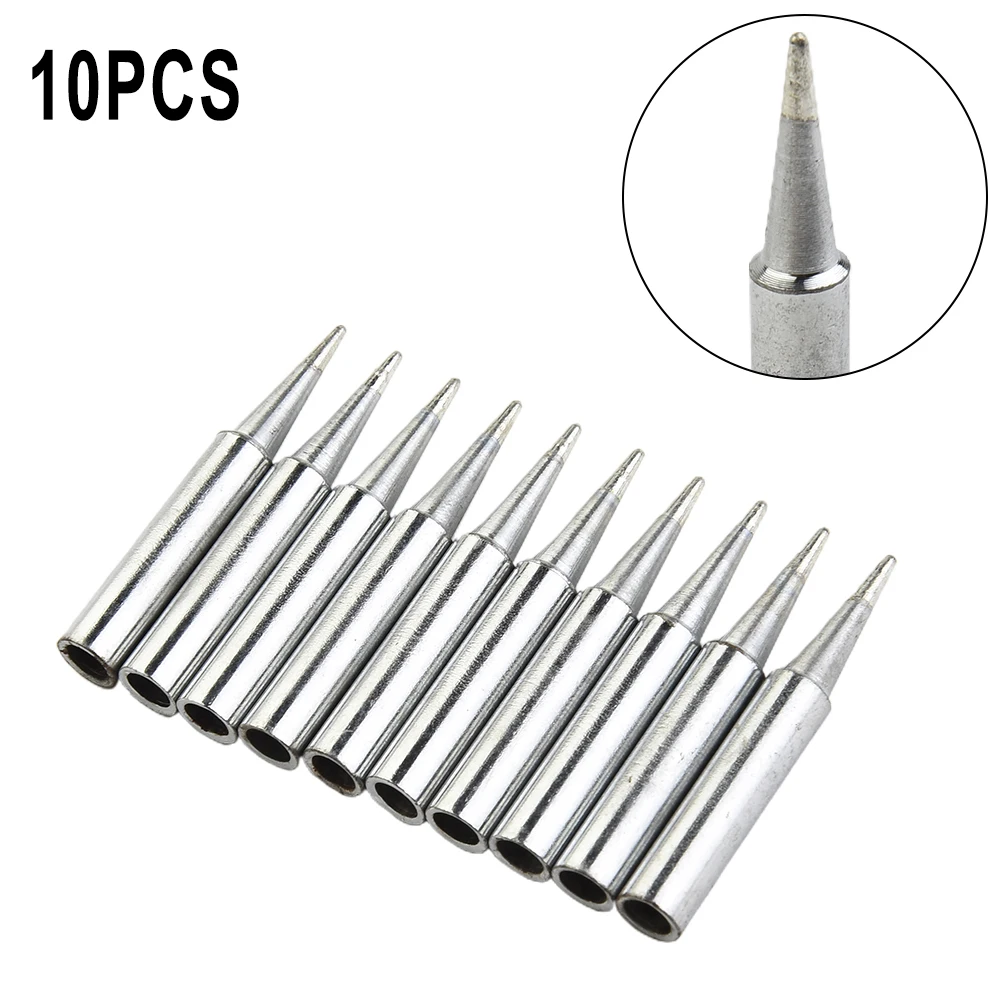 10pcs 900M-T-B Lead-Free Pure Copper Solder Iron Tips Set For Soldering Station Silver High-quality Materials Durable Long Life
10pcs 900M-T-B Lead-Free Pure Copper Solder Iron Tips Set For Soldering Station Silver High-quality Materials Durable Long Life