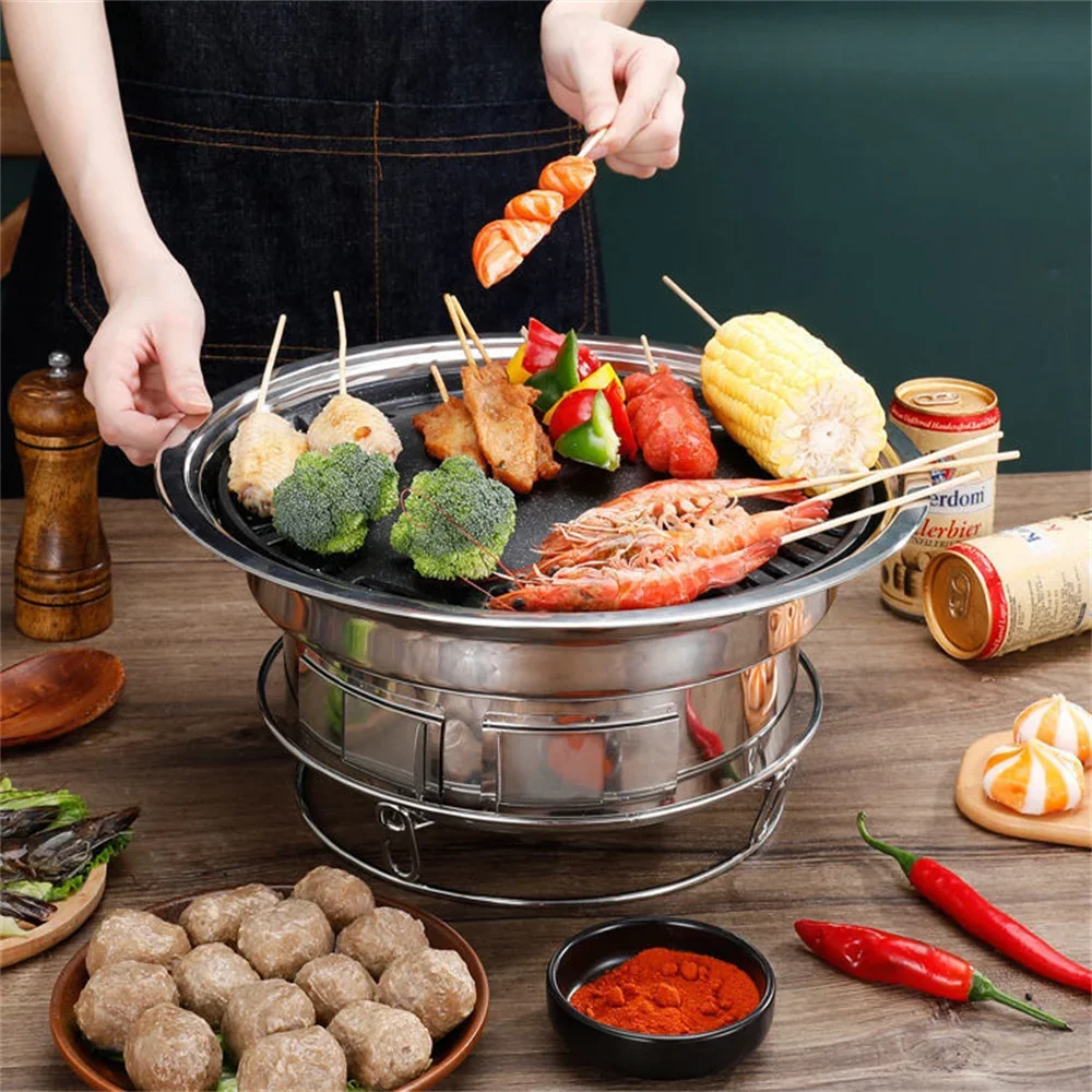 Горелка для барбекю из нержавеющей стали, Легкая очистка угля, походный гриль для приготовления пищи на открытом воздухе, пикников и торжественных мероприятий на заднем дворе
Горелка для барбекю из нержавеющей стали, Легкая очистка угля, походный гриль для приготовления пищи на открытом воздухе, пикников и торжественных мероприятий на заднем дворе