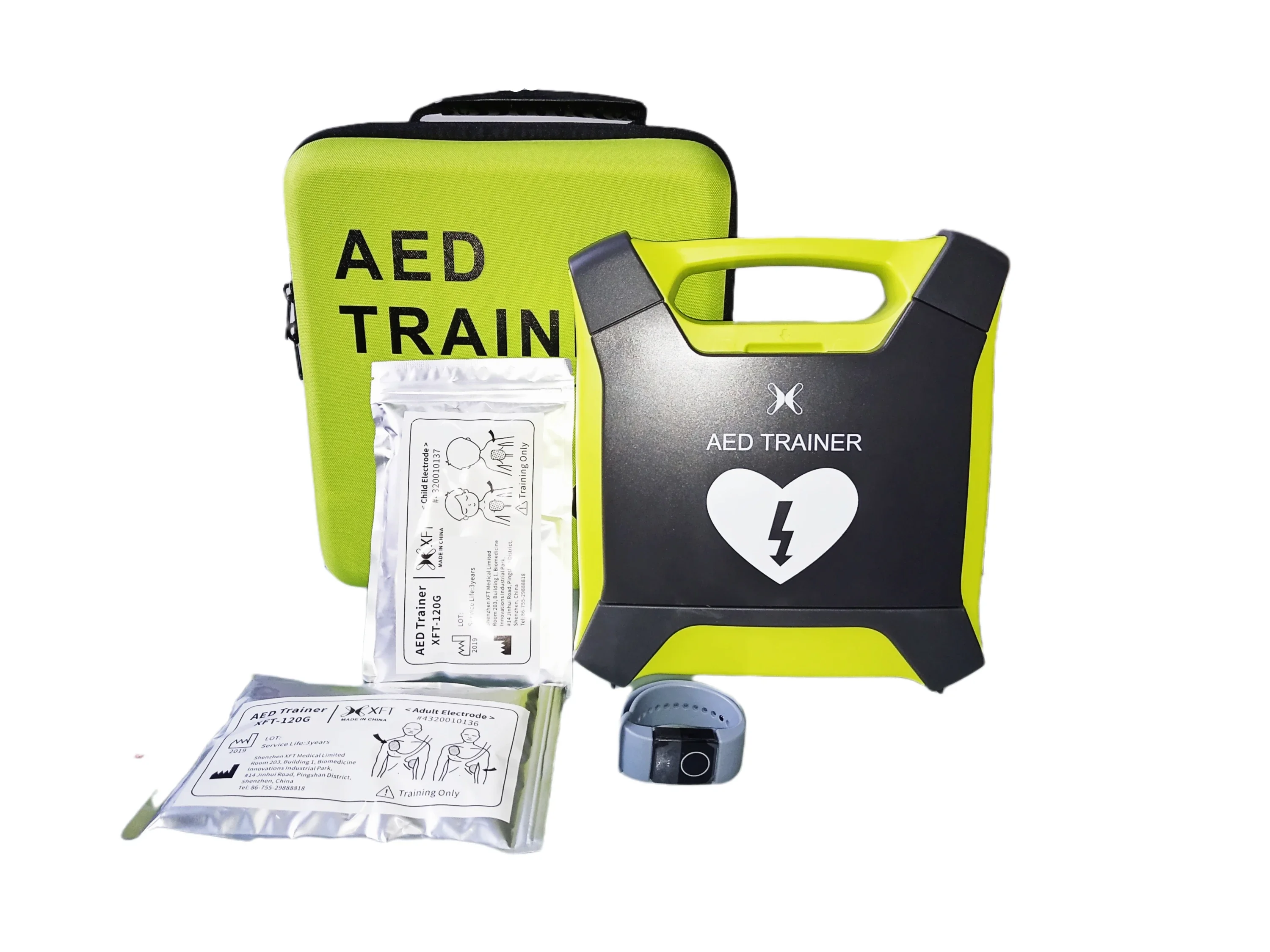Новый тренировочный тренажер AED с ремешком по реквизитологии, 4 встроенных языка, с ремешком на руку, английский + китайский + испанский + французский
Новый тренировочный тренажер AED с ремешком по реквизитологии, 4 встроенных языка, с ремешком на руку, английский + китайский + испанский + французский
