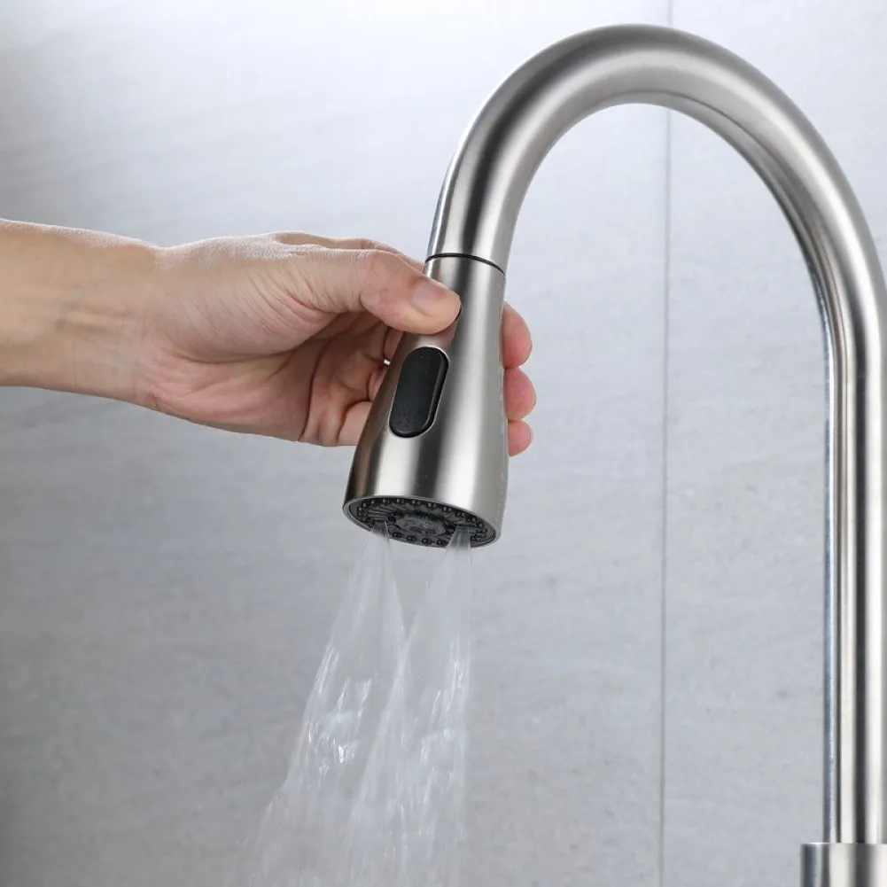 Kitchen Faucet Aerator 3 Modes Splash Proofs Bubbler Replaceable Water Taps Sink Mixer Tap Sprayer Head Filtered Water Tap
Kitchen Faucet Aerator 3 Modes Splash Proofs Bubbler Replaceable Water Taps Sink Mixer Tap Sprayer Head Filtered Water Tap