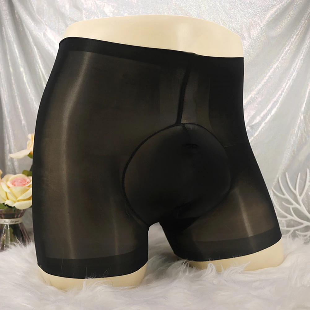 Men Sheer Glossy Transparent Tight Open Crotch Underwear Ball Pouch Boxer Shorts See Through Briefs Men's Boxers Underpants
Men Sheer Glossy Transparent Tight Open Crotch Underwear Ball Pouch Boxer Shorts See Through Briefs Men's Boxers Underpants