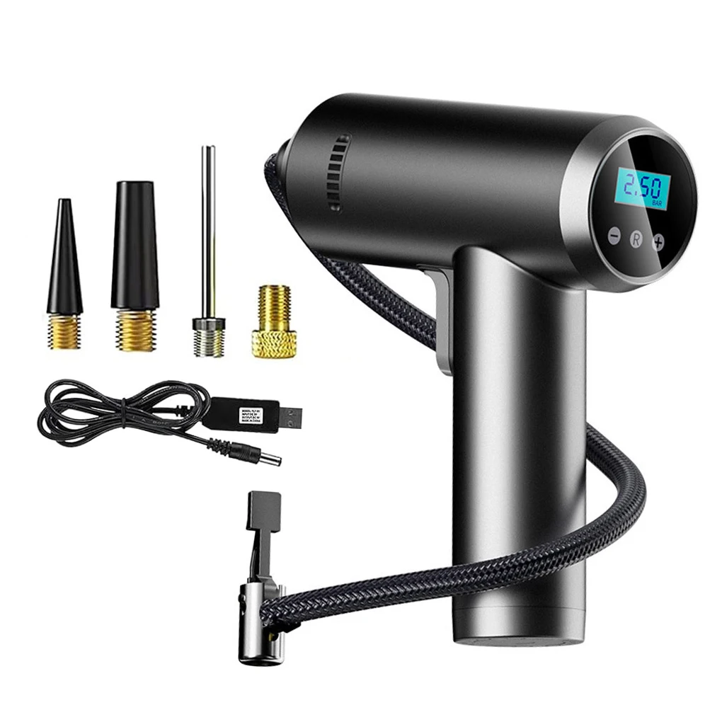Cordless Tyre Inflator Air Compressor Inflatable Pump Inflatable Pump Portable Inflator LED Light
Cordless Tyre Inflator Air Compressor Inflatable Pump Inflatable Pump Portable Inflator LED Light