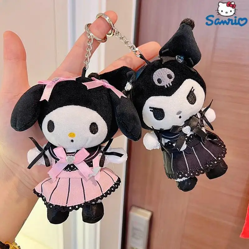 6Pieces/Lot Sanrio Cartoon Kuromi My Melody Cinnamoroll Plush Toys Small Pendant Dolls Kawali Keychain Car Keyring Bag Hanging
6Pieces/Lot Sanrio Cartoon Kuromi My Melody Cinnamoroll Plush Toys Small Pendant Dolls Kawali Keychain Car Keyring Bag Hanging