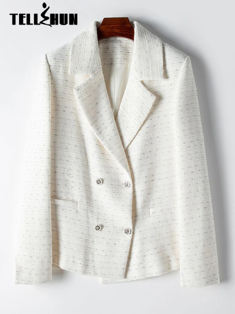 Autumn Chic Double Breasted Blazers For Women 2023 Fashion Long Sleeve Blazer Women Lapel Elegant Party Jacket High Streetwear
Autumn Chic Double Breasted Blazers For Women 2023 Fashion Long Sleeve Blazer Women Lapel Elegant Party Jacket High Streetwear