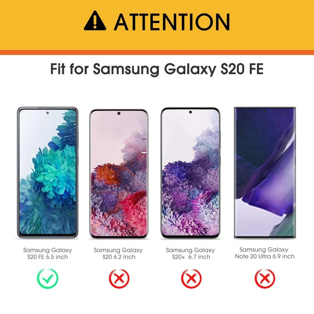 Protecteur d'écran pour Samsung Galaxy S20 FE 5G Ganalys G781, Film en verre Guatemala, 2 pièces, 4 pièces 2