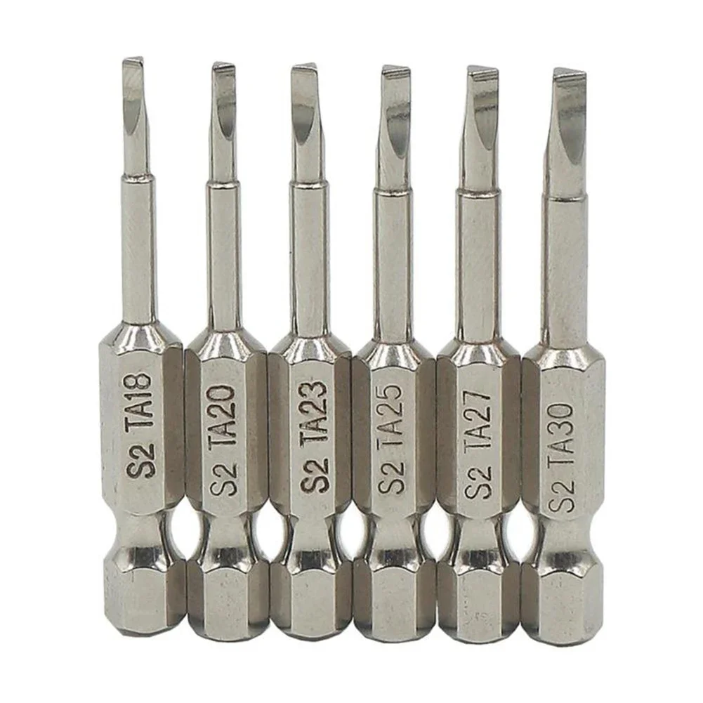 6Pcs Magnetic Triangle Heads Screwdriver Bits Set 1/4in Steel Anti-Slip Hex Screw Electric Power Tool Accessories
6Pcs Magnetic Triangle Heads Screwdriver Bits Set 1/4in Steel Anti-Slip Hex Screw Electric Power Tool Accessories