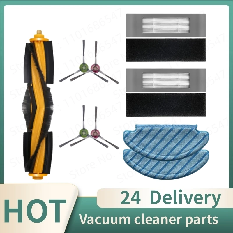 For ECOVACS DEEBOT OZMO T8 / T8 AIVI Main/Side Brush Dust Bag Filter Mop Parts Robot Vacuum Cleaner Replacement Accessories
For ECOVACS DEEBOT OZMO T8 / T8 AIVI Main/Side Brush Dust Bag Filter Mop Parts Robot Vacuum Cleaner Replacement Accessories