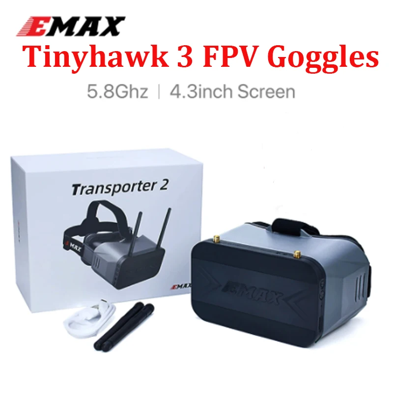 EMAX Tinyhawk 3 FPV очки транспортер 2 5,8 ГГц 4,3 дюймовый экран для гоночного дрона детали и аксессуары
EMAX Tinyhawk 3 FPV очки транспортер 2 5,8 ГГц 4,3 дюймовый экран для гоночного дрона детали и аксессуары