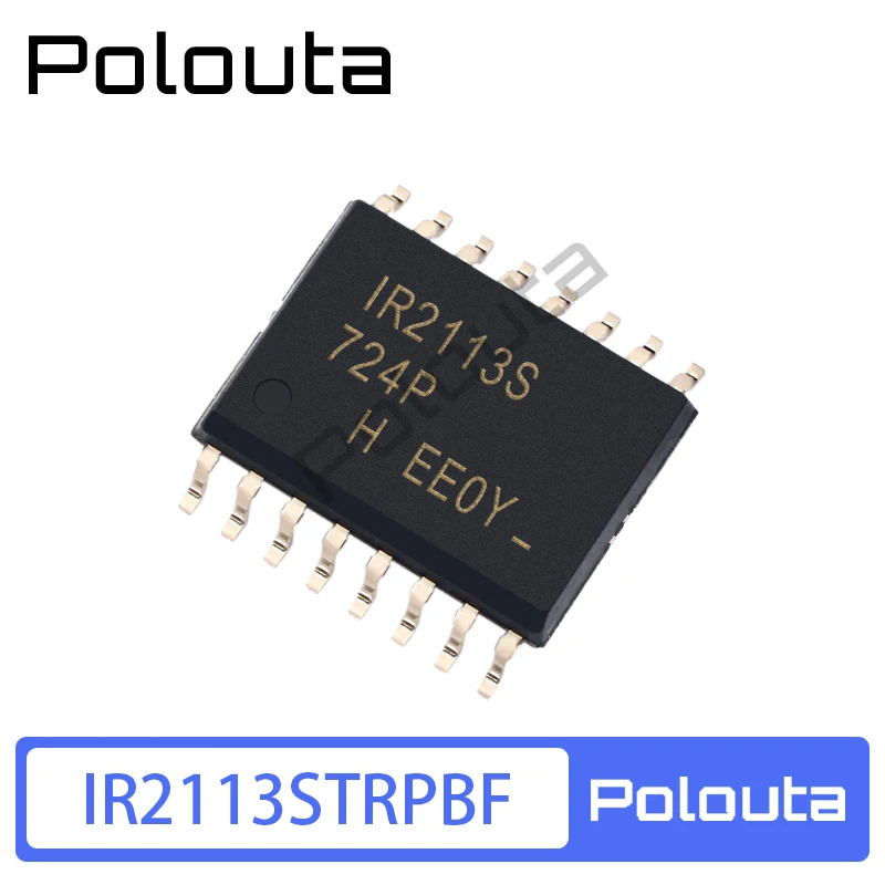 

5 Pcs POLOUTA IR2113STRPBF IR2113S SOP-16 Gate Driver IC Chip Integrated Circuit Arduino Nano DIY Electronic Kit Free Shipping