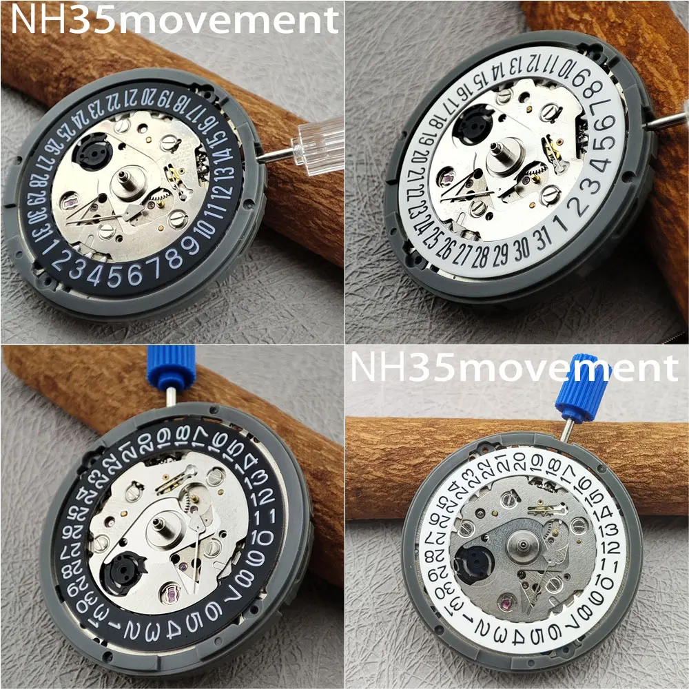 Original NH35A Fully Automatic Movement Black/White Single Calendar 9pm/3pm/6pm Men's Watch Accessories
Original NH35A Fully Automatic Movement Black/White Single Calendar 9pm/3pm/6pm Men's Watch Accessories