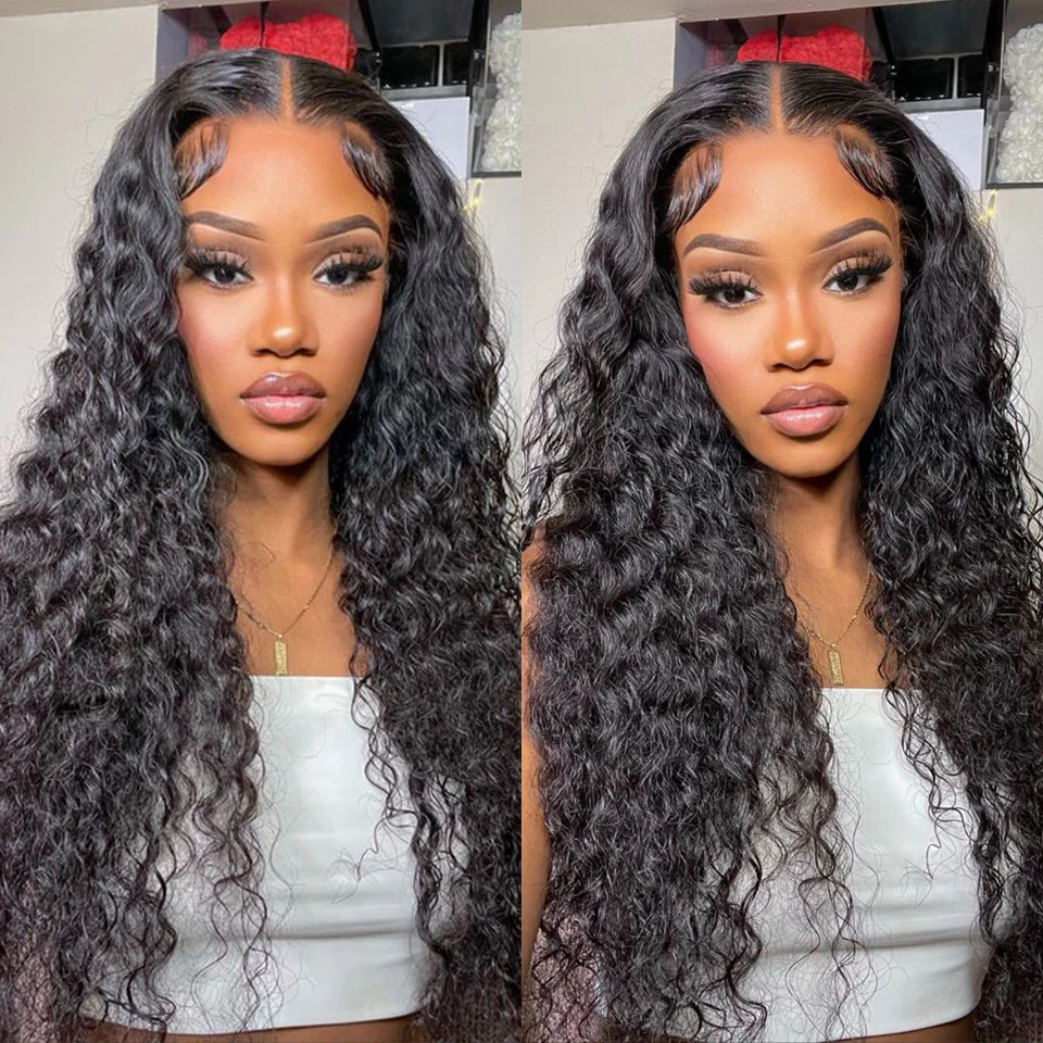 Curly Human Hair Lace Wigs For Women Natural Color Preplucked 13x4 Brazilian Glueless Curly HD Lace Frontal Wig Natural Hairline
Curly Human Hair Lace Wigs For Women Natural Color Preplucked 13x4 Brazilian Glueless Curly HD Lace Frontal Wig Natural Hairline