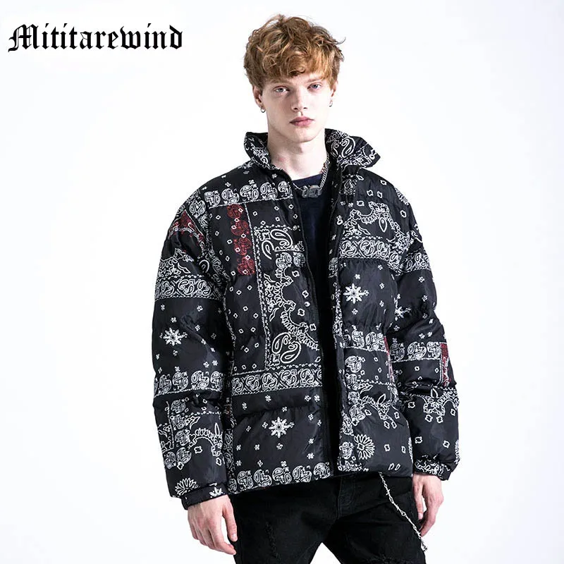 High Street Winter Jacket Men Parkas Oversized Thick Warm Jacket Printed Stand Collar Windbreaker Padded Coat Men Outerwear
High Street Winter Jacket Men Parkas Oversized Thick Warm Jacket Printed Stand Collar Windbreaker Padded Coat Men Outerwear