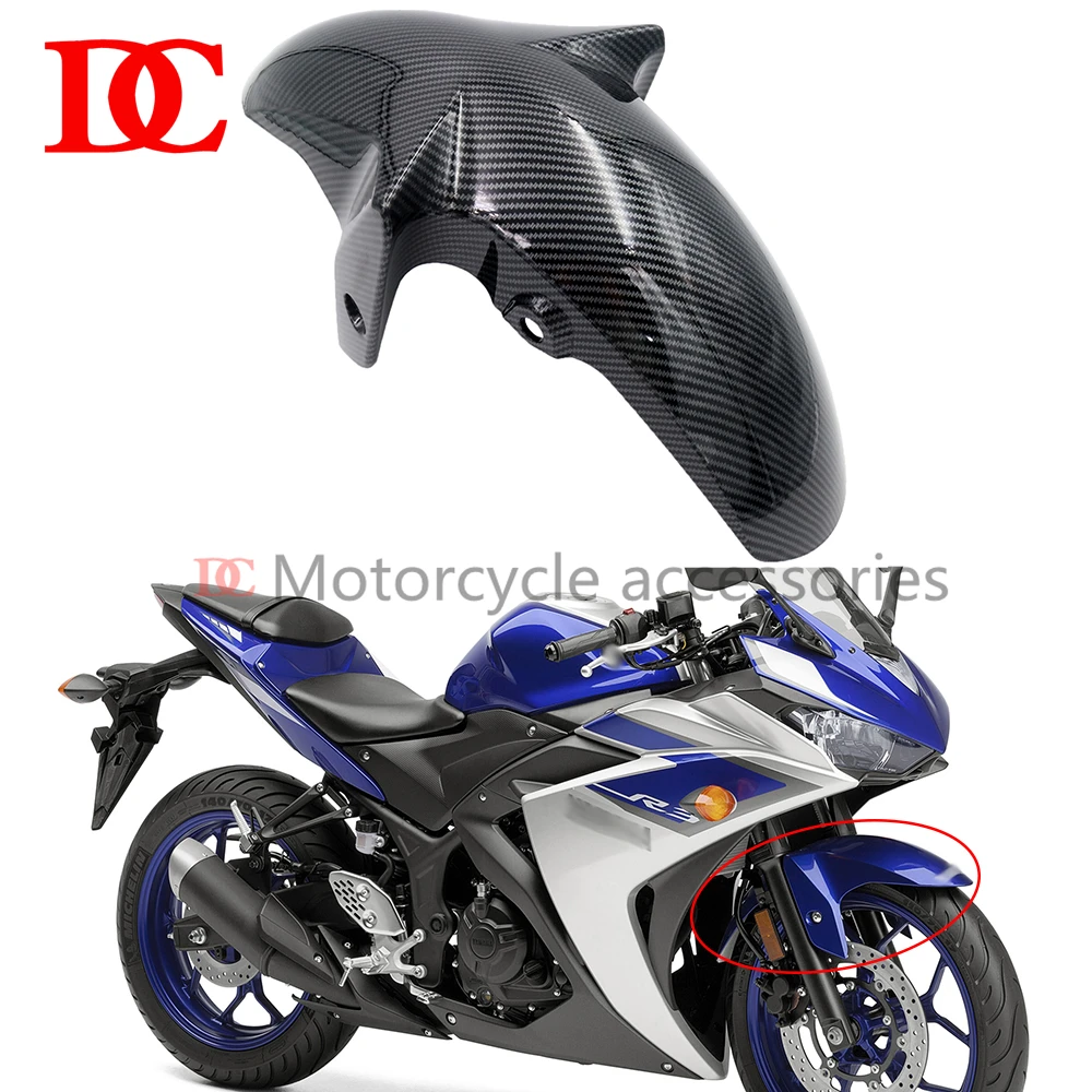 Motorcycle Accessories Yamaha YZF - R25 R3 2015 2016 2017 2018 Front Mudguard Fairing Front Part Tire Splash Cover Front Fender 
Motorcycle Accessories Yamaha YZF - R25 R3 2015 2016 2017 2018 Front Mudguard Fairing Front Part Tire Splash Cover Front Fender
