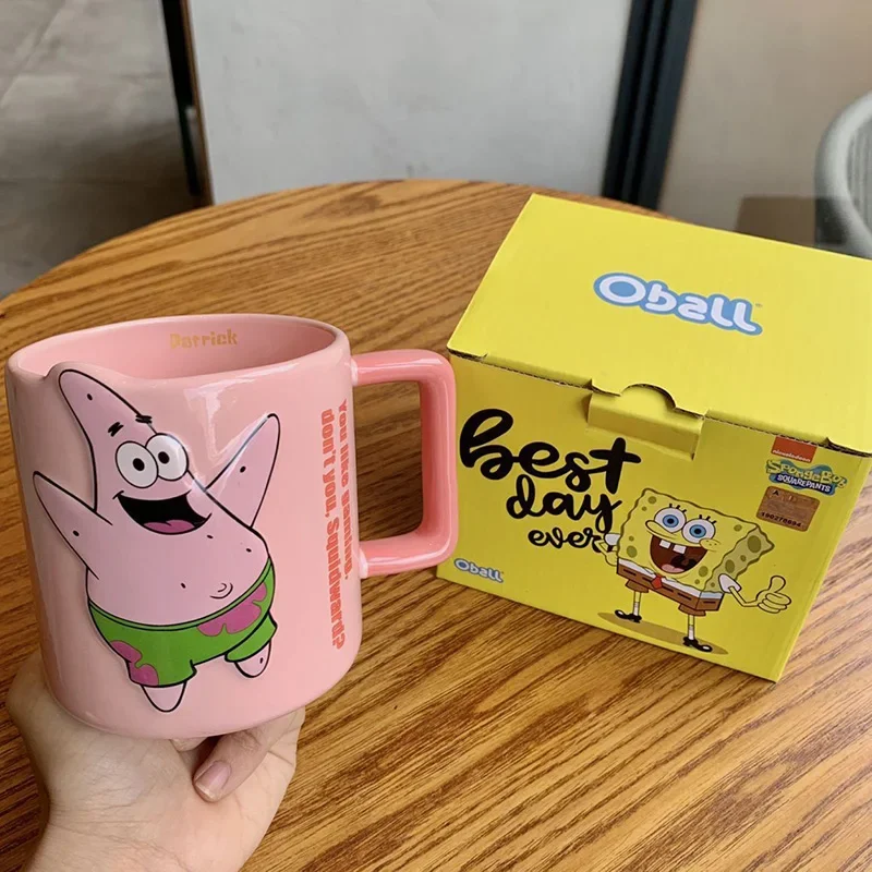 Cute SpongeBob Patrick Cartoon Mugs Kawaii Anime Home Milk Coffee Breakfast Ceramics Cup Children Creative Toys Birthday Gifts
Cute SpongeBob Patrick Cartoon Mugs Kawaii Anime Home Milk Coffee Breakfast Ceramics Cup Children Creative Toys Birthday Gifts