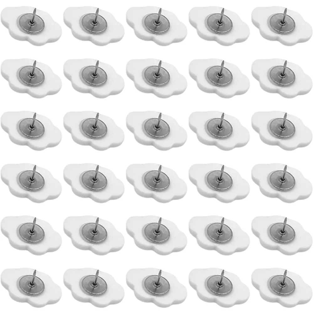 30 Pcs Creative Thumbtacks Cute Cream White Clouds Resin Cork Board DIY Handmade Push Pins 30pcs Press The Nail Decorative
30 Pcs Creative Thumbtacks Cute Cream White Clouds Resin Cork Board DIY Handmade Push Pins 30pcs Press The Nail Decorative